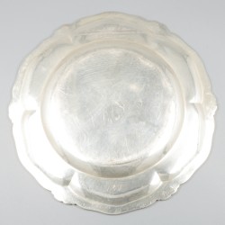 Dinerbord (le Colonel B.E.M. Fromont) zilver.