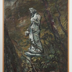 Hans Coumans (geb. Schin op Geul, 1943), Een tweeluik van tuinlandschappen.