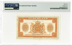 Nederland. 2½ gulden. Muntbiljet. Type 1943. Type Wilhelmina. - UNC.