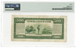 Netherlands-Indies. 500 gulden. Currency note. Type 1943. - PMG 30