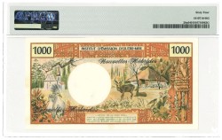 New Hebrides. 1000 francs. Banknote. Type 1970. - UNC.