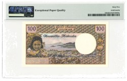 New Hebrides. 100 francs. Banknote. Type 1972. - UNC.