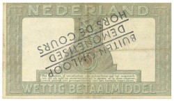 Nederland. 5 gulden. Zilverbon. Type 1944. - Zeer Fraai.