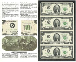 United states of America. 8 dollar. Banknote. Type 1976. - UNC.