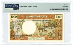 New Hebrides. 1000 francs. Banknote. Type 1975. - UNC.