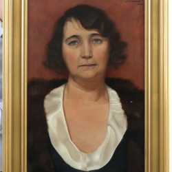 Jan Hendrik Hoowy (Hengelo 1907-1987 Enico (VS)), Portret van een vrouw.