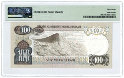 Turkey. 100 lira. Banknote. Type 1970. - UNC.