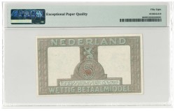 Nederland. 5 gulden. Zilverbon. Type 1944. - Nagenoeg UNC.