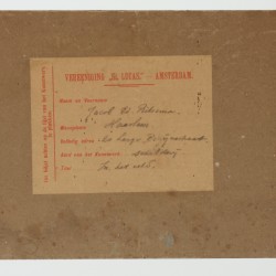 Jacob Ritsema (Haarlem 1869 - 1943 Laren), Een koehoedster met vee op een zandpad in het duin.