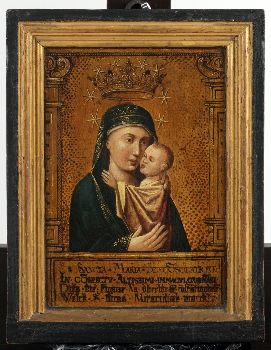 Flemish School 16th Century, Santa Maria de Cosolatione.