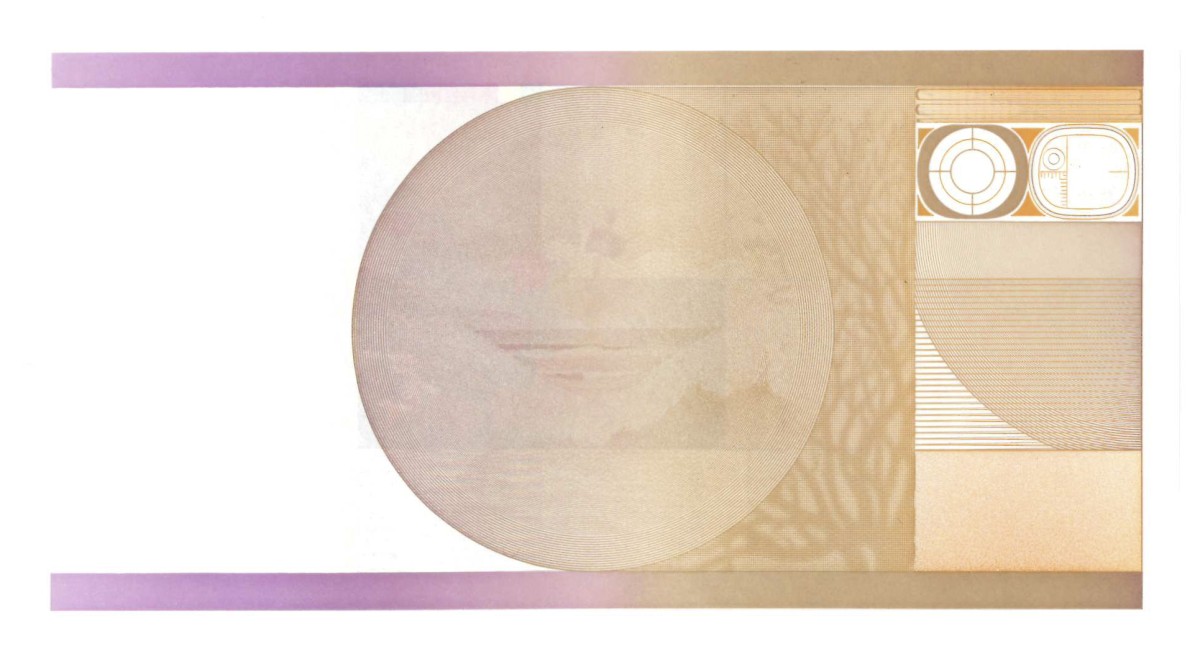 Nederland. 100 gulden. Proefdruk. Type 1977. Type Snip. - UNC.