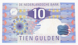 Nederland. 10/25/100 gulden. Bankbiljet. Type 1989-1992. Type IJsvogel/Roodborstje/Steenuil. - Zeer Fraai +.