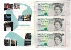 Great-Britain. 15 pounds. Banknote. Type 1990-2002. Type Queen Elizabeth II. - UNC.