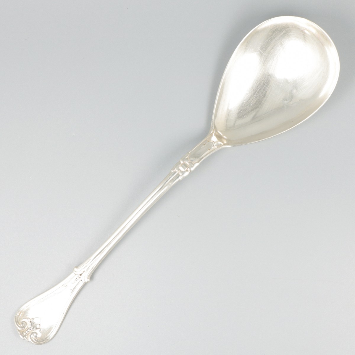Serveerlepel (Denemarken 1881) zilver.