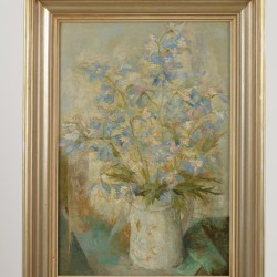 Ferrie Salat (?), 20e eeuw. Een stilleven van bloemen in een kan.