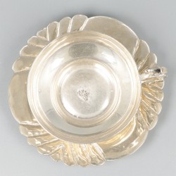 Kop & schotel zilver.