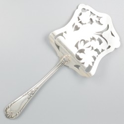 Aspergeschep zilver.