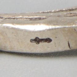 Druivenschaar zilver.