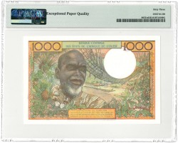 West African States. 1000 francs. Banknote. Type 1978-1979. - UNC.