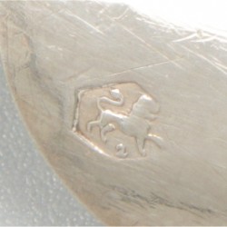 Suikerschep zilver.