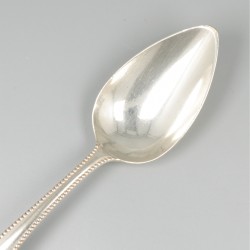 Slacouvert zilver.