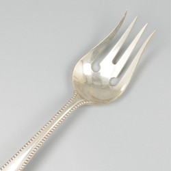 Slacouvert zilver.