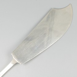 Vis-serveerset zilver.