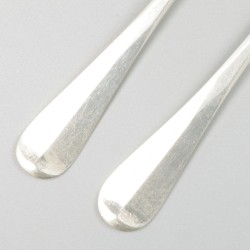 12-delige set visbestek zilver.