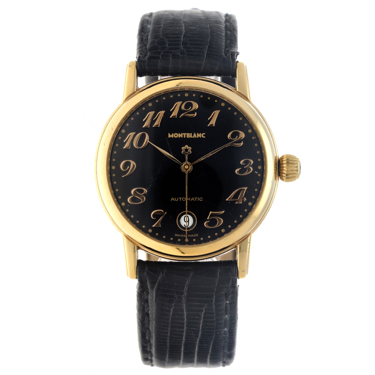 No Reserve - Montblanc Meisterstück Star 7004 - Heren polshorloge.
