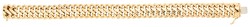 18K Geelgouden gourmet schakelarmband.