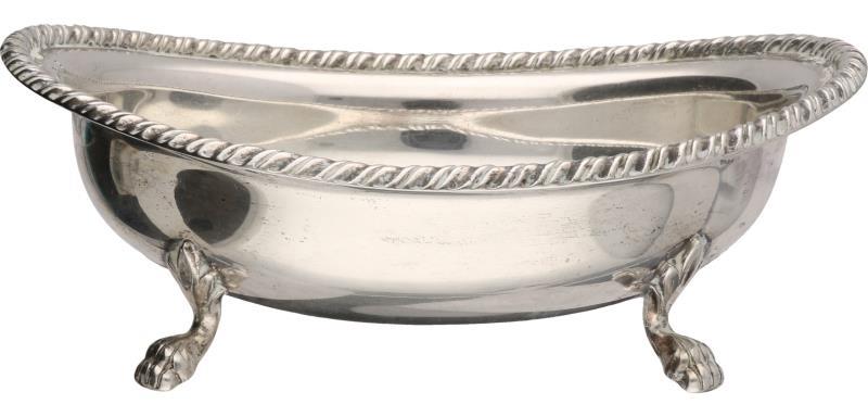 Bonbonmandje zilver.