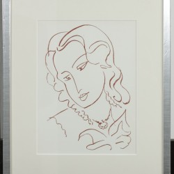 Matisse, Henri (1869-1954) 2x offset litho uit 'Florilege de smours de Ronsard, 2e druk 1974.