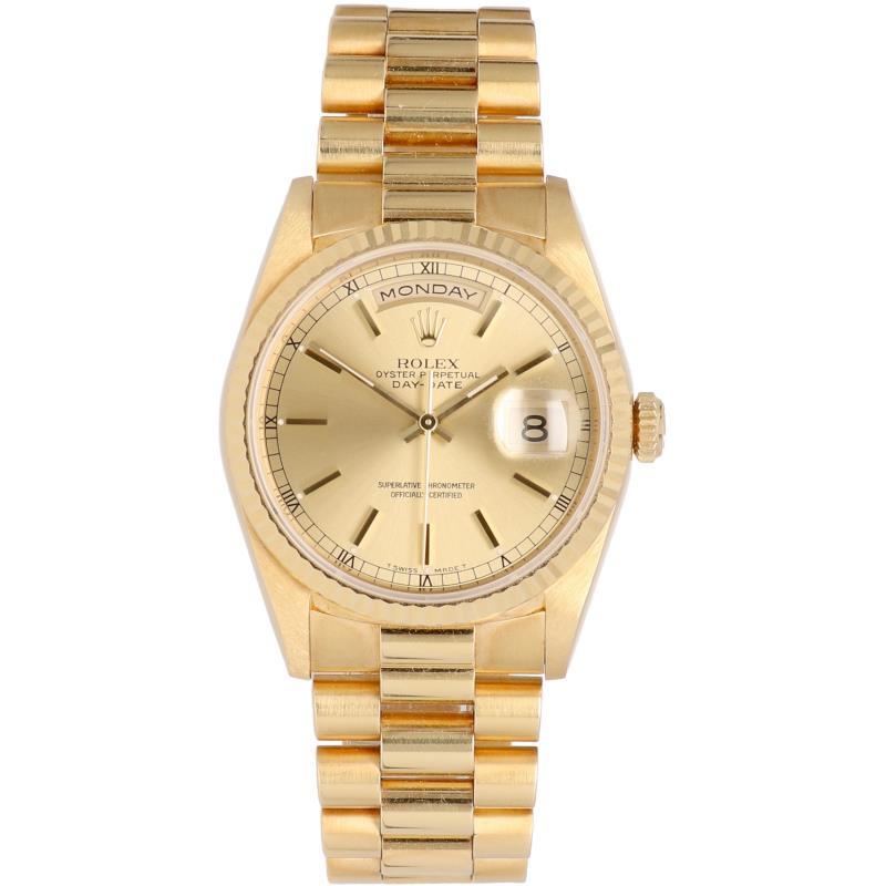 Rolex Day-Date President 18238 - Herenhorloge - Automaat - 1995.