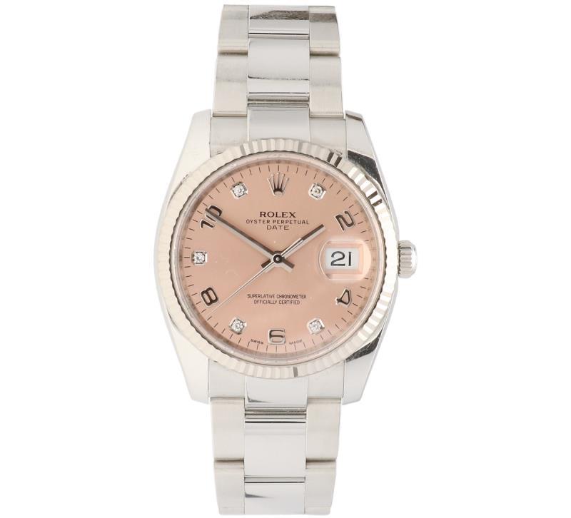 Rolex Oyster Perpetual Date 115234 - Herenhorloge - Automaat - 2011/2015.