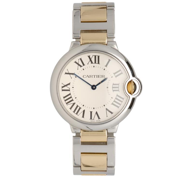 Cartier Ballon Bleu 3005 - Herenhorloge - Quartz - 2008.