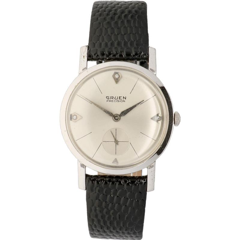 Gruen Precision Diamond - Herenhorloge - Handopwindbaar.