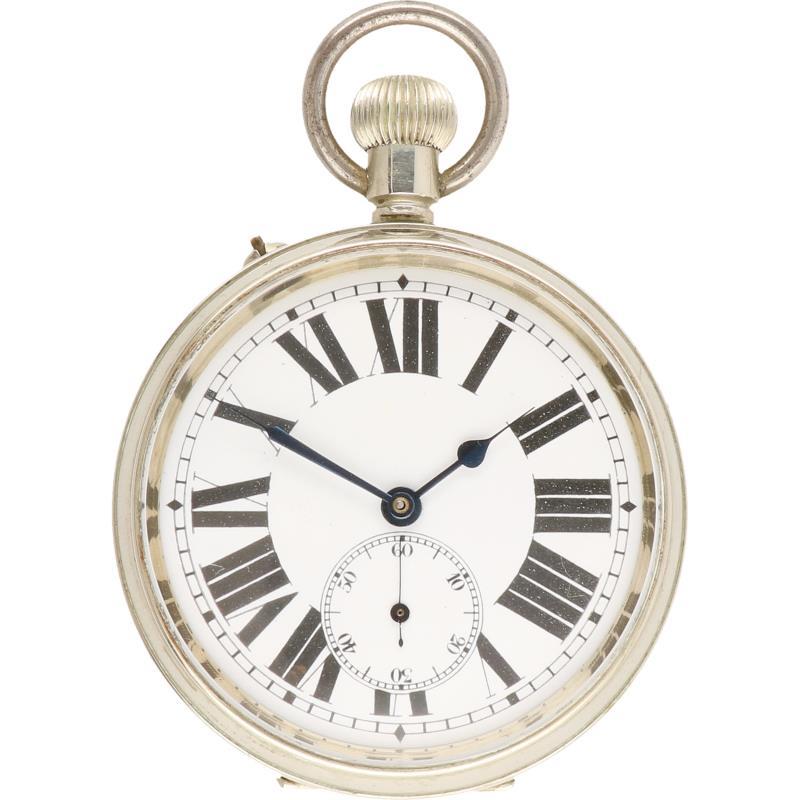 Engels trein horloge - Herenzakhorloge - Handopwindbaar.