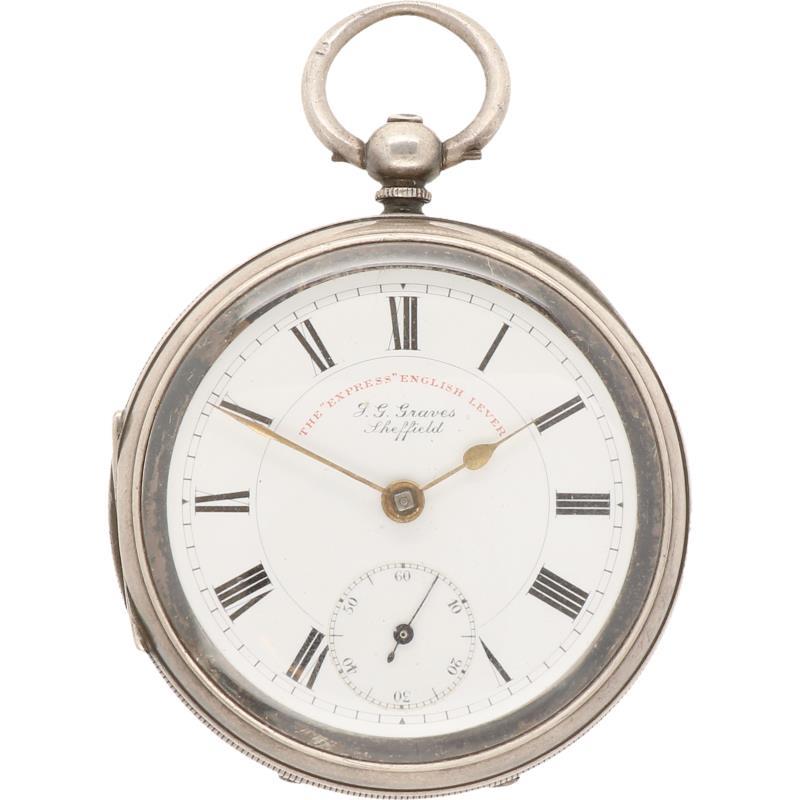 Sheffield - Herenzakhorloge - Handopwindbaar.