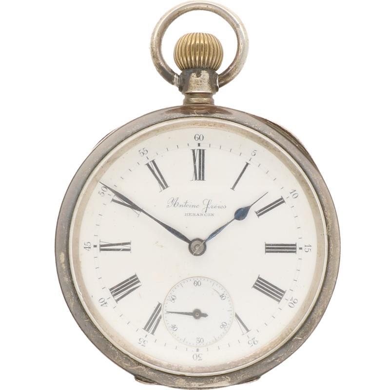 Antoine Freres - Herenzakhorloge - Handopwindbaar.
