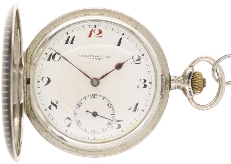 Tensen Chronometre - Herenzakhorloge - Handopwindbaar.