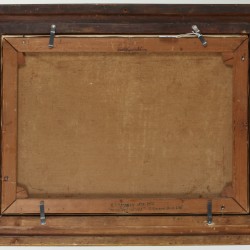 G.F. Thijssen (1873 - 1955), Een heidelandschap met bloeiende heide.
