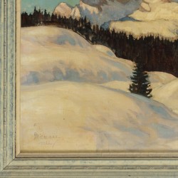 Gottfried Niemann (Berlijn 1882 - 1945 Picher, Duitsland), Een alpenlandschap.