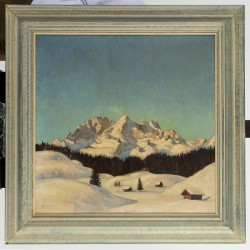 Gottfried Niemann (Berlijn 1882 - 1945 Picher, Duitsland), Een alpenlandschap.