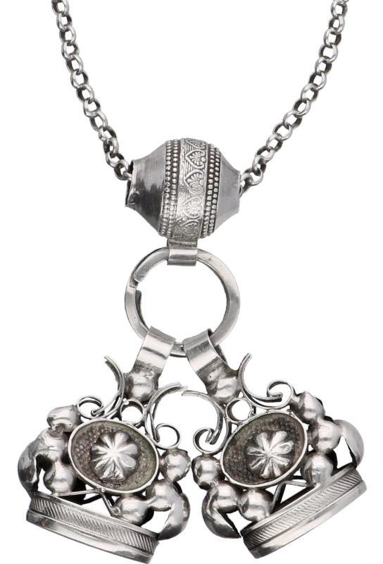 Chatelaine ketting zilver - 835/1000.