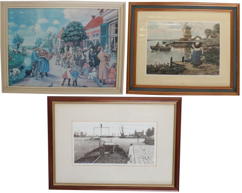 (3) Prints.