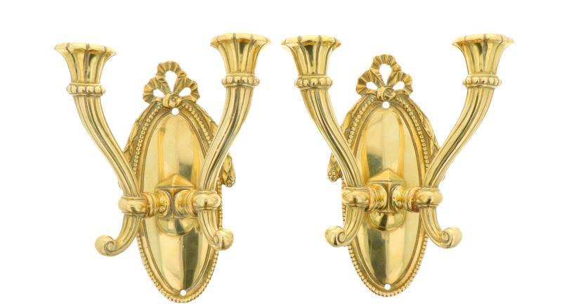 Wandappliques. 