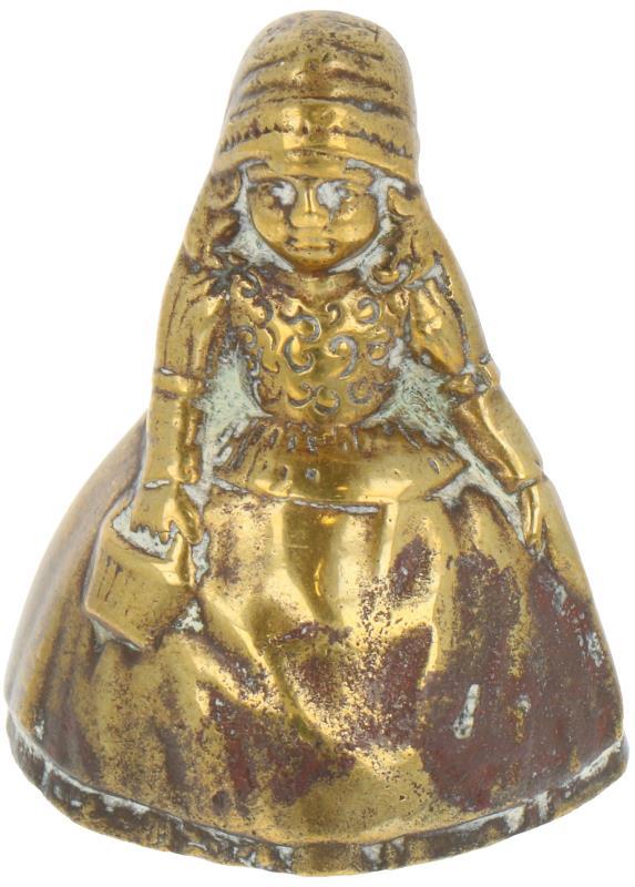 Bronzen tafelbelletje. 