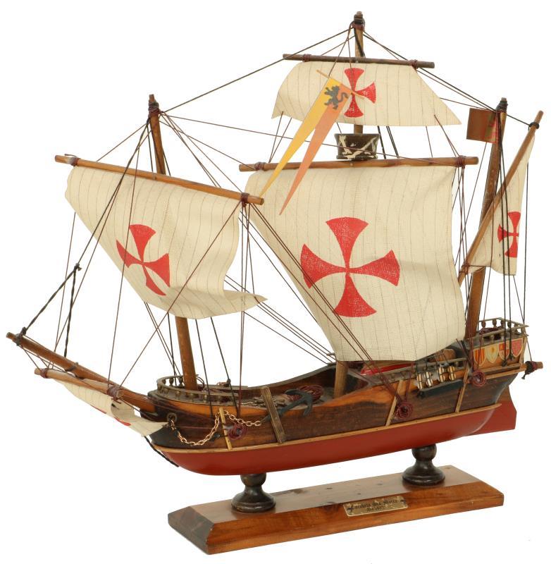 "Carabela sta. Maria anno 1492".
