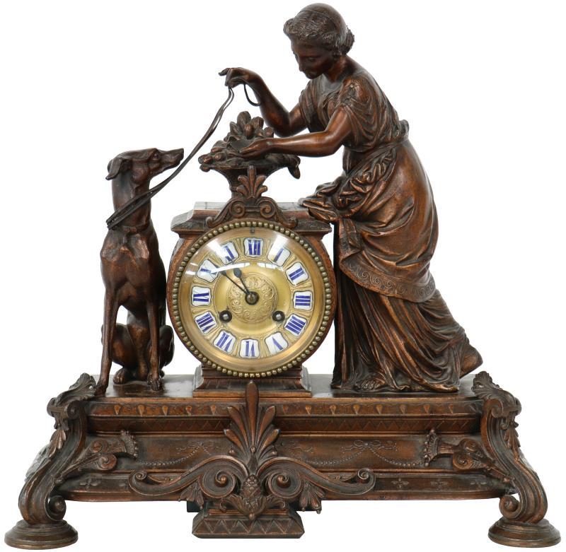 Pendule Zamac. 