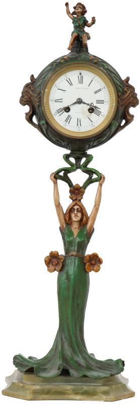 Art nouveau pendule. 